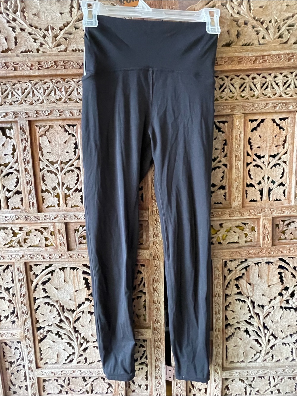 Shore Active High-Waist Black Leggings